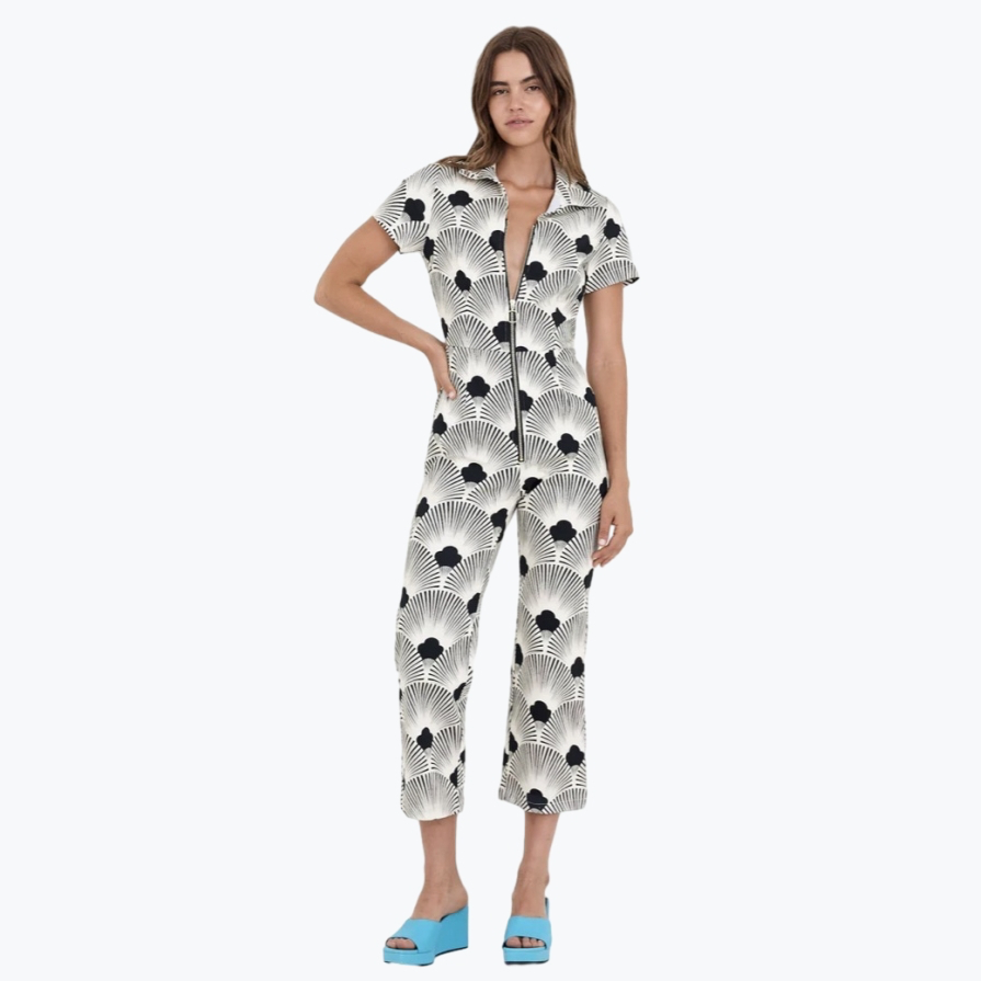 Cream Lenni Viscose Jumpsuit