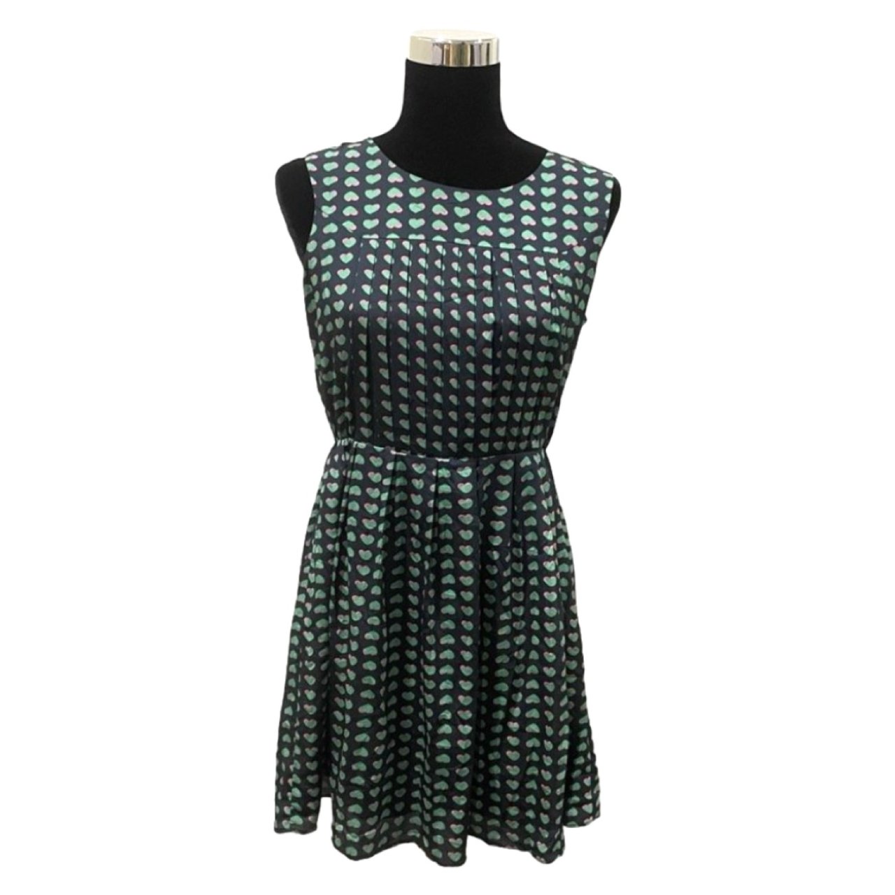 Blue Marc Jacobs Silk Knee Length Dress