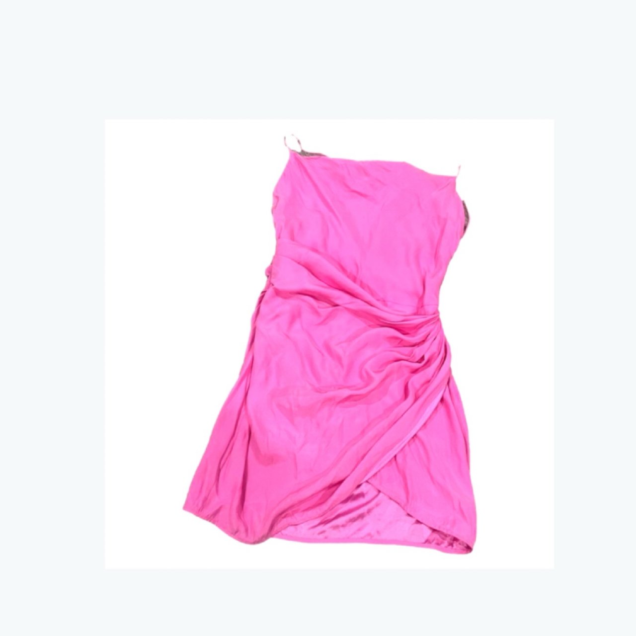 Pink Gauge81 Silk Mini Dress