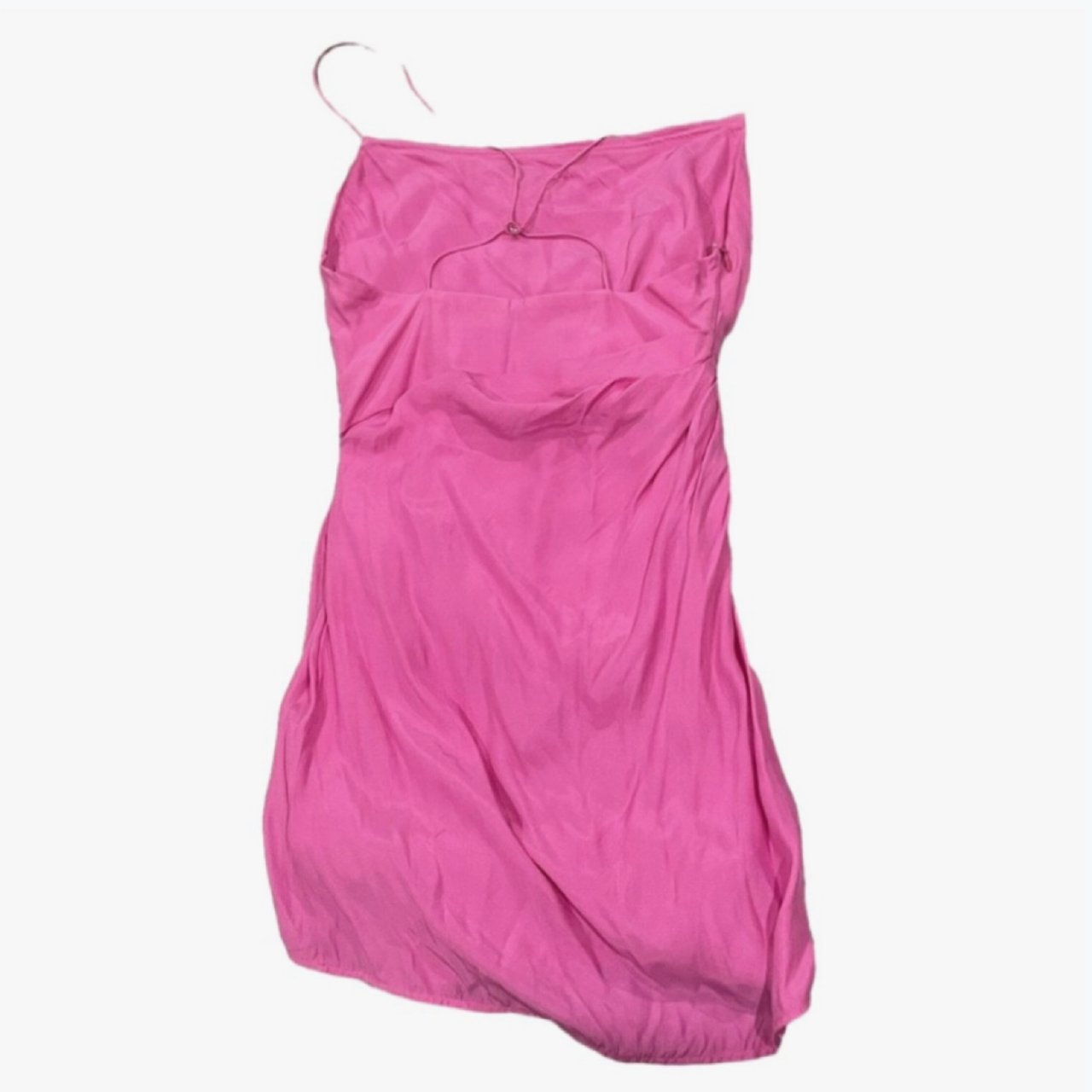 Pink Gauge81 Silk Mini Dress